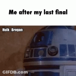R2D2 Robot Me After Final GIF