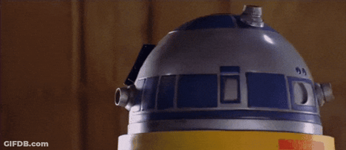 R2d2 Rotating Spin GIF