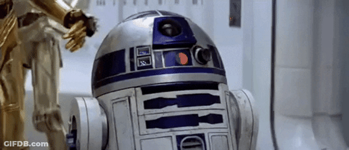 R2d2 Walking Robot GIF