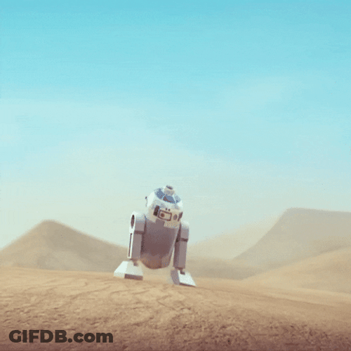 R4-Z17 R2d2 Robots GIF