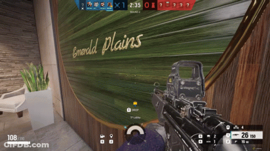 R6 Bombing Wall GIF