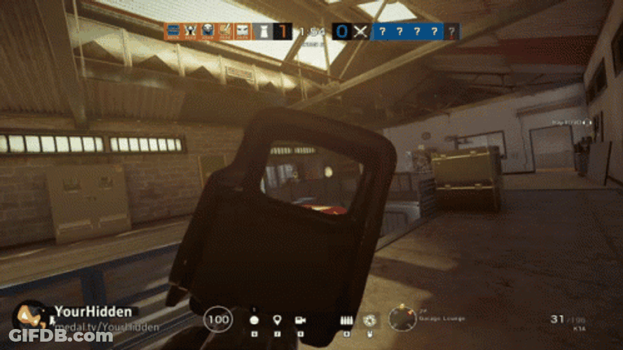 R6 Checking For Enemy GIF