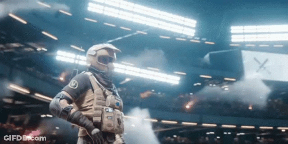 R6 Player In The Arena GIF