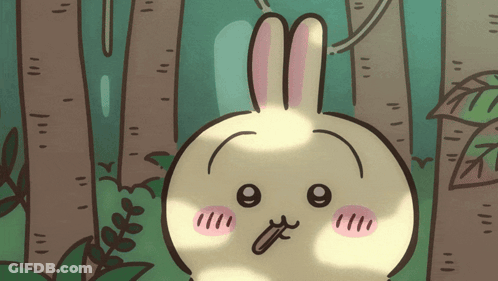 Rabbit Butt With Circle GIF