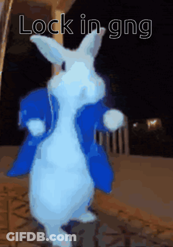 Rabbit Lock In GNG GIF