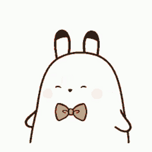 Rabbit Love Arrow Fall GIF