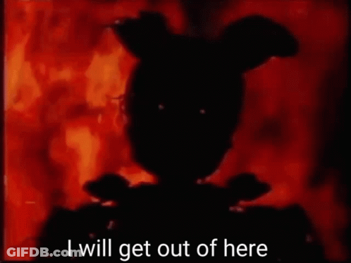 Rabbit Silhouette Saying And Give You A Real Reason To Cry GIF