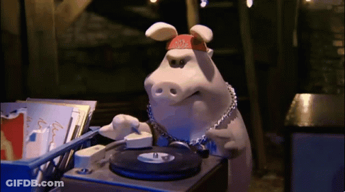 Rabbit With Text Franwhiteside GIF