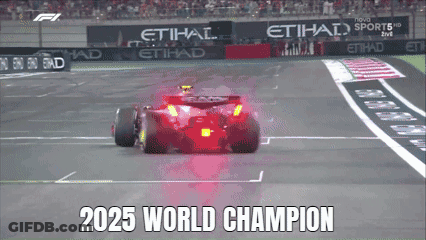 Race Car 2025 World Champion GIF