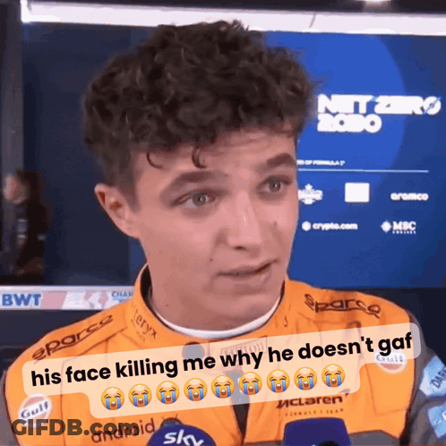 Race Car Driver Face Captioning Gaf GIF