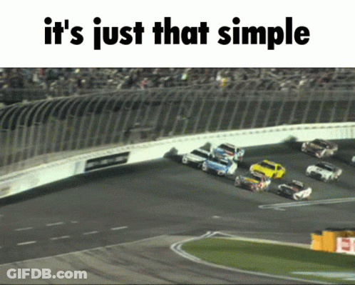 Race Car Driving With Govx Logo GIF