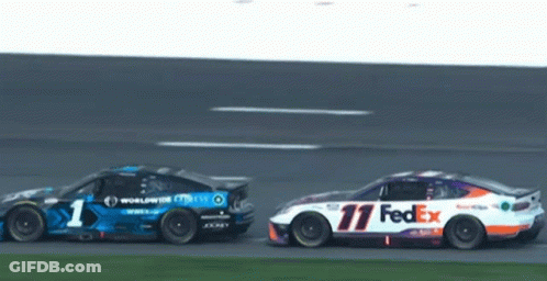 Race Car Number 11 GIF