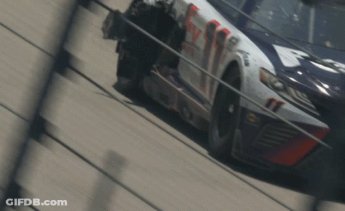 Race Car Number 11 GIF