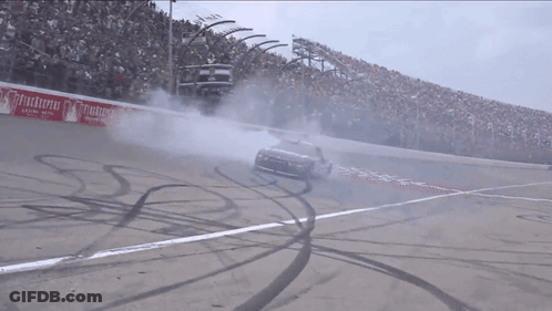 Race Car Number 11 GIF