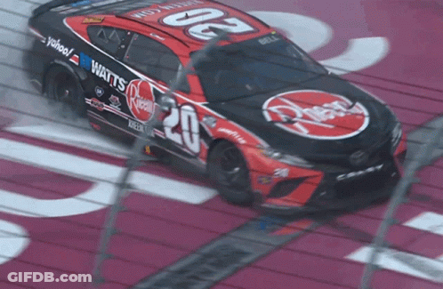 Race Car Number 20 GIF
