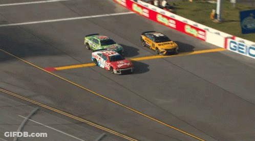Race Car Number 32 GIF