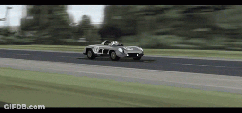 Race Car Number 69 GIF