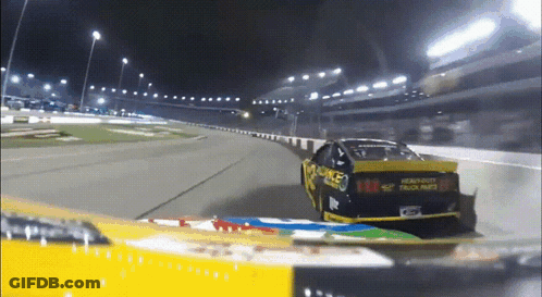 Race Car Saying Heavy Duty Truck Parts GIF