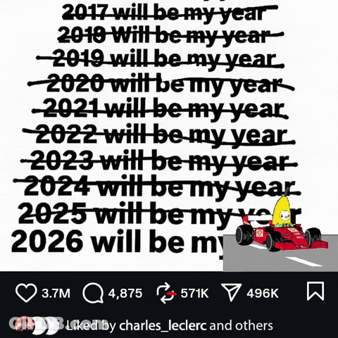 Race Car With 2017 Will Be My Year GIF