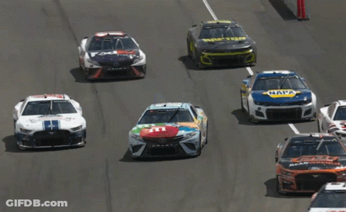 Race Car With M&M GIF