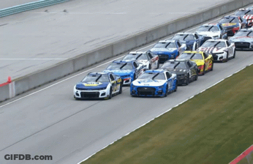 Race Car With Napa On Front GIF