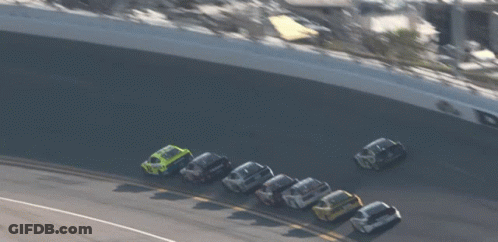 Race Car With Number 2 GIF