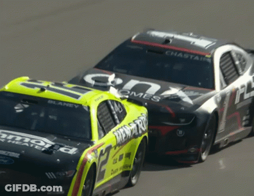 Race Car With Number 2 GIF