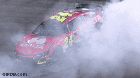 Race Car With Number 24 GIF