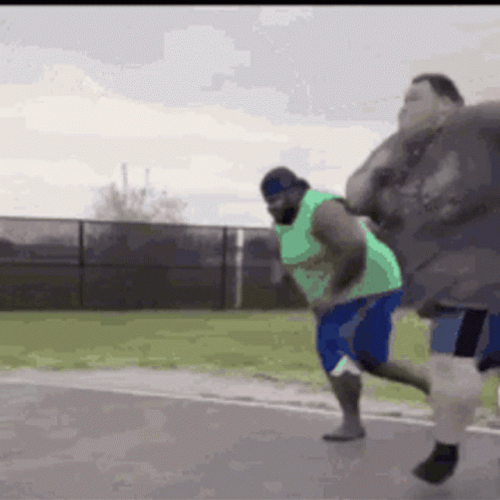 Race Day Run Failed GIF