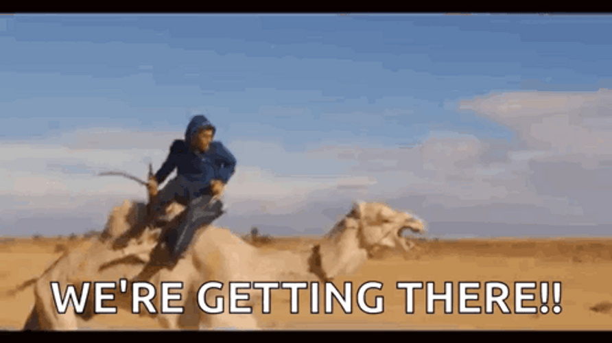 Race Day We're Getting There GIF