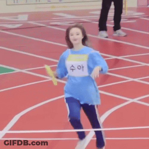 Race Running Winner GIF