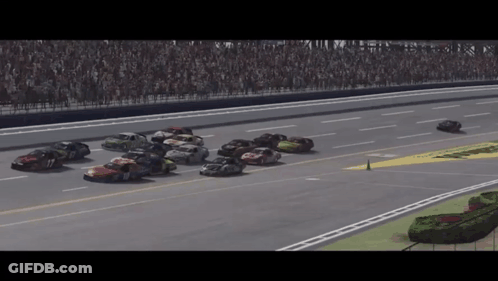 Race Track Sign Saying This Is Talladega GIF