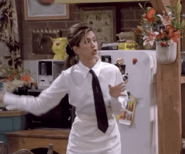 Rachel Green Smoking GIF