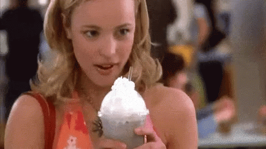 Rachel McAdams Licking Ice Cream GIF
