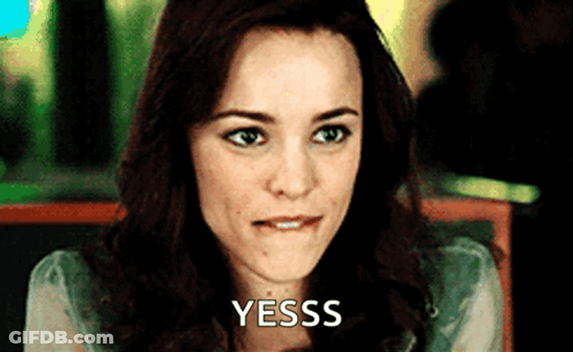 Rachel McAdams Yes GIF