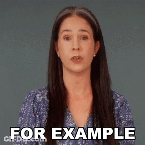 Rachel Smith For Example GIF