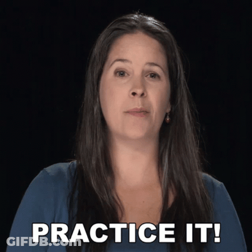 Rachel Smith Practice It GIF