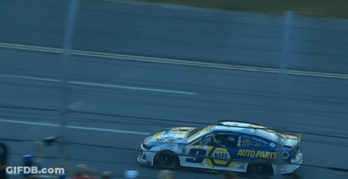 Racing Car Number 9 GIF