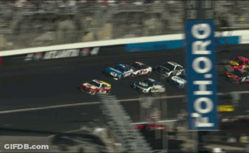 Racing Cars Lined Up Number 24 GIF
