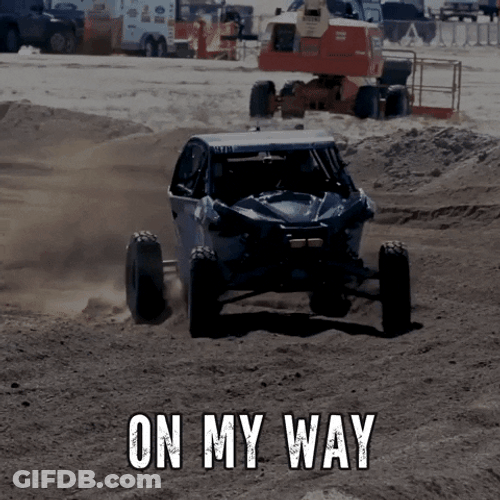 Racing On My Way GIF