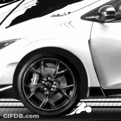 Racing Tire Manga GIF