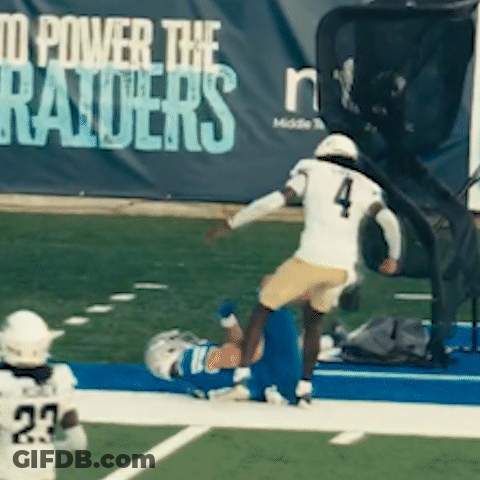 Rader Power Sign Lit Up At Night GIF