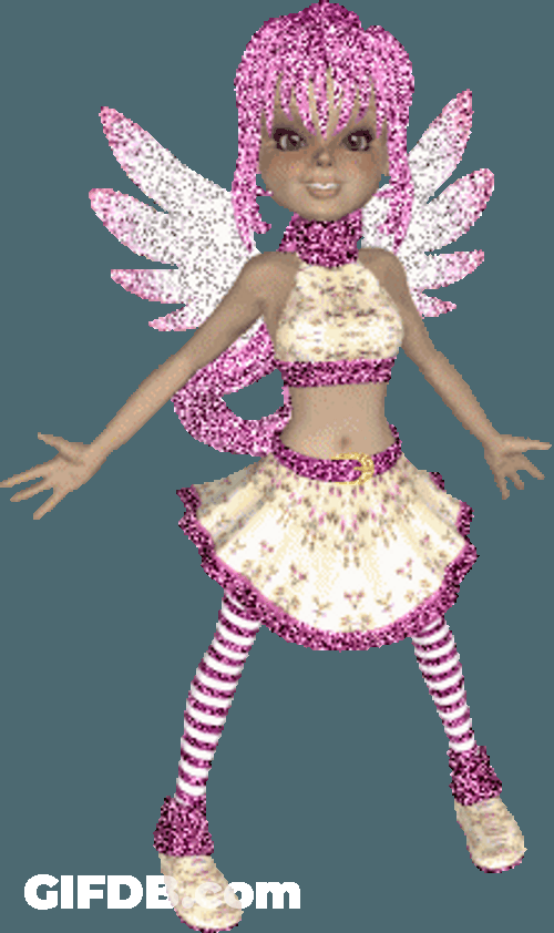 Radiant Fashionable Fairy GIF