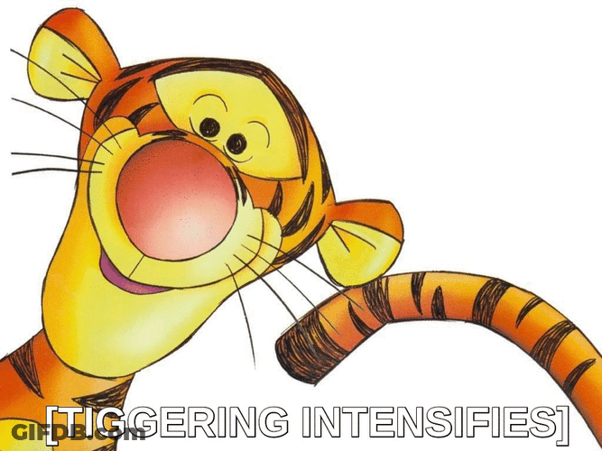 Radiant Tigger Smiling GIF