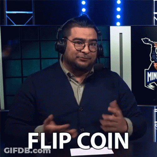 Radio Dj Man Coin Flip GIF