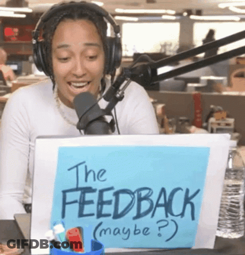 Radio Host The Feedback Maybe GIF