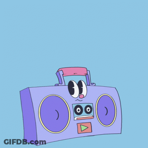 Radio Pause Breathe In Breathe Out GIF