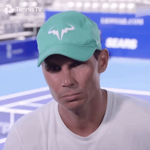 Rafael Nadal Disgusted Yuck GIF