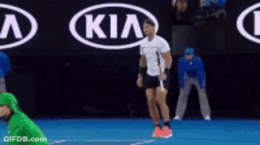 Rafael Nadal Not Impressed Stare GIF