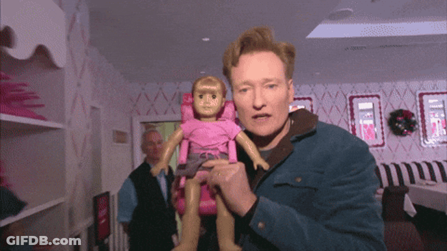 Rag Doll Conan O Brien GIF